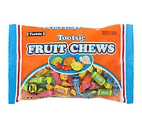 Tootsie Assorted Flavor Fruit Chews Bag - 14.37 Oz