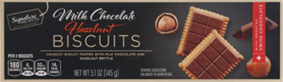 Signature SELECT Biscuits Milk Chocolate Hazelnut - 5.1 Oz - Image 2