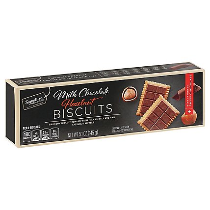 Signature Select Biscuits Milk Chocolate Hazelnut - 5.1 Oz - Image 1