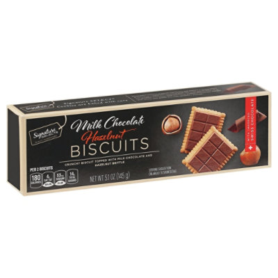 Signature Select Biscuits Milk Chocolate Hazelnut - 5.1 Oz