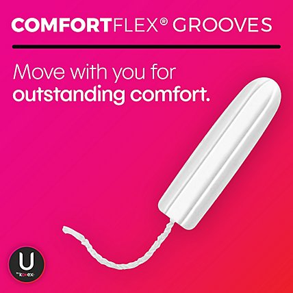 U by Kotex Click Compact Super Plus Tampons - 16 Count - Image 2