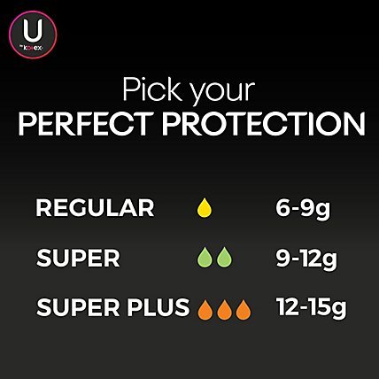 U by Kotex Click Compact Super Plus Tampons - 16 Count - Image 6