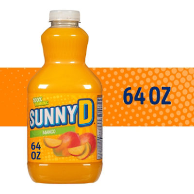 SUNNYD Mango Fruit Drink Bottle - 0.5 Gallon - Image 1