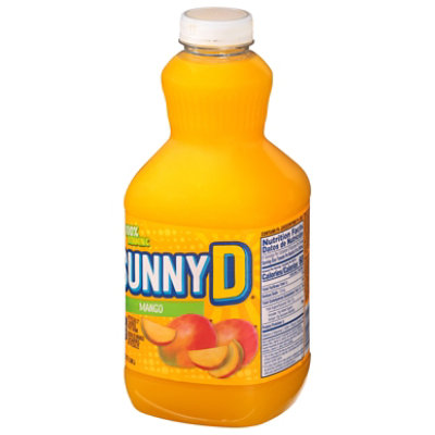 SUNNYD Mango Fruit Drink Bottle - 0.5 Gallon - Image 2