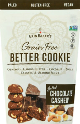 Erin Bakers Cookie Choc Sltd Cashew - 5 Oz - Image 2