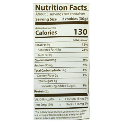 Erin Bakers Cookie Choc Sltd Cashew - 5 Oz - Image 4