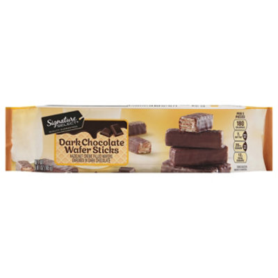 Signature SELECT Dark Chocolate Wafer Sticks - 5.81 Oz - Image 4