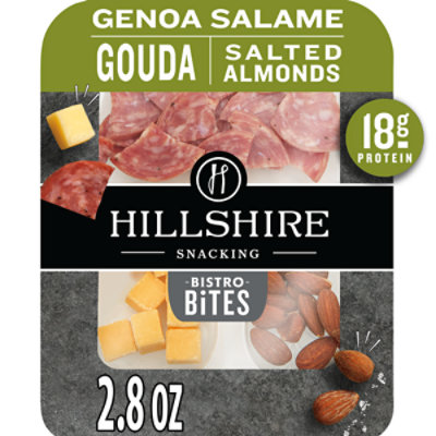 Hillshire Snacking Bistro Bites Genoa Salame and Gouda Cheese - 2.8 Oz - Image 1