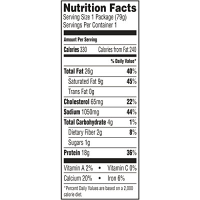 Hillshire Snacking Bistro Bites Genoa Salame and Gouda Cheese - 2.8 Oz - Image 3