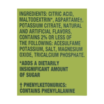 Sunkist Soda Lemon Lime To Go Drink Mix - .53 Oz - Image 5