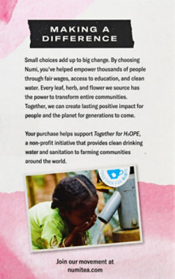 Numi Teas Tea White Rose - 16 Count - Image 5