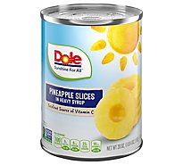 Dole Pineapple Slices in Heavy Syrup - 20 Oz