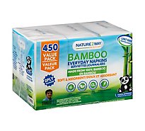 Naturzway Bamboo Napkins 2 Ply All Occas - Each