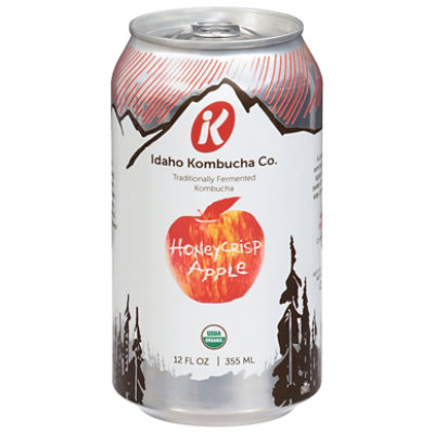 Idaho Kombucha Honeycrisp Apple Kombucha - 12 Fl. Oz.