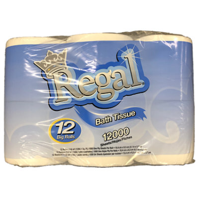 Regal Bath Tissue - 12 Roll