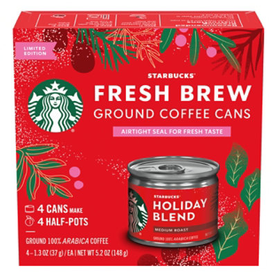 Sbux Holiday Blend Fresh Brew - Each