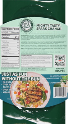 Mighty Spark Spinach & Feta Chicken Patties - 8 Oz - Image 6