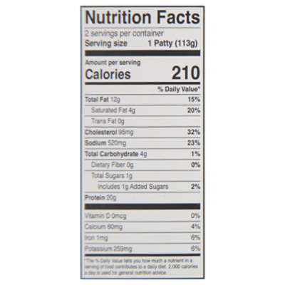 Mighty Spark Spinach & Feta Chicken Patties - 8 Oz - Image 4