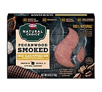 Hormel Natural Choice Pecanwood Smoked Ham With Sweet Black Pepper - 6 Oz.
