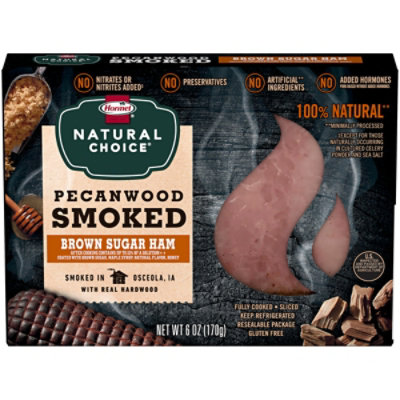 Hormel Natural Choice Pecanwood Smoked Ham With Brown Sugar - 6 Oz. - Image 3