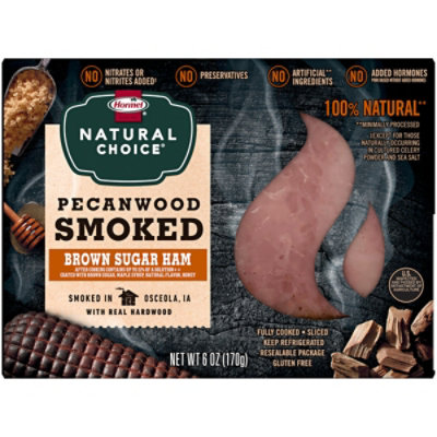 Hormel Natural Choice Pecanwood Smoked Ham With Brown Sugar - 6 Oz. - Image 2