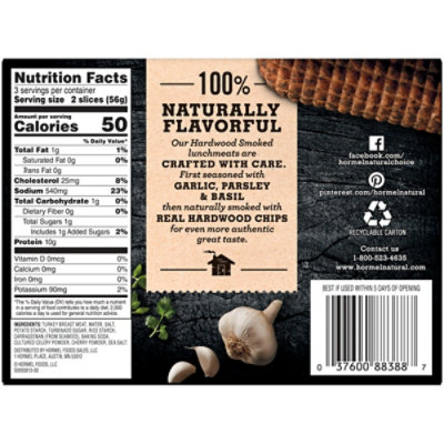 Hormel Natural Choice Applewood Hardwood Smoked Turkey - 6 Oz. - Image 6