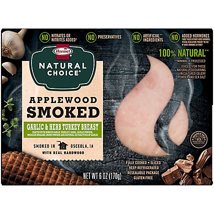 Hormel Natural Choice Applewood Hardwood Smoked Turkey - 6 Oz. - Image 2