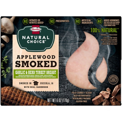 Hormel Natural Choice Applewood Hardwood Smoked Turkey - 6 Oz. - Image 2