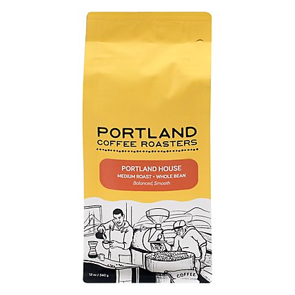 Portland Coffee Roasters Whl Bn Coffee - 12 Oz - Image 1