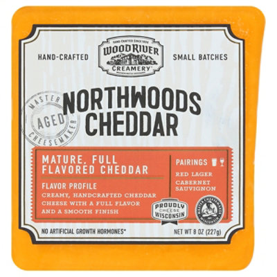 Wood River Creamery Northwoods Cheddar Cheese - Image 3