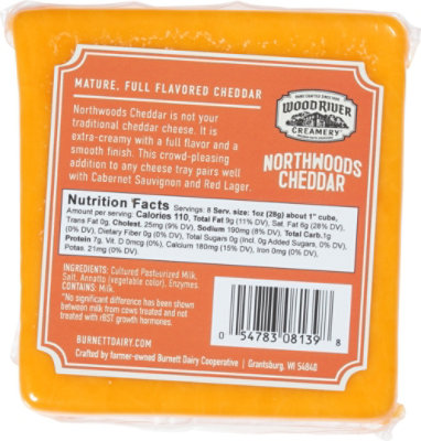 Wood River Creamery Northwoods Cheddar Cheese - Image 6