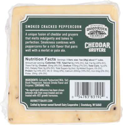 Wood River Creamery Smoked Cracked Peppercorn Cheese - Image 6