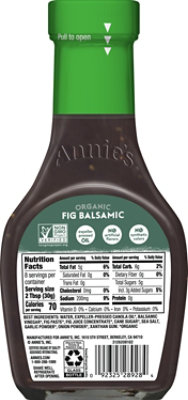Annies Organic Fig Balsamic Vinaigrette - 8 Fl. Oz. - Image 6