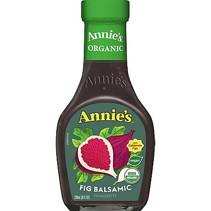 Annies Organic Fig Balsamic Vinaigrette - 8 Fl. Oz. - Image 2