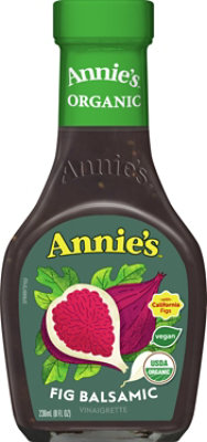 Annies Organic Fig Balsamic Vinaigrette - 8 Fl. Oz. - Image 2