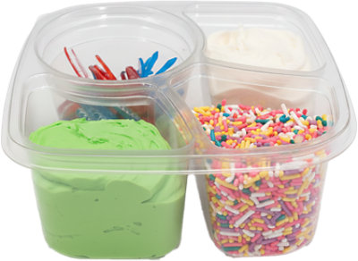 4 Compartment Icing Cupcake Kit - Each - Image 1