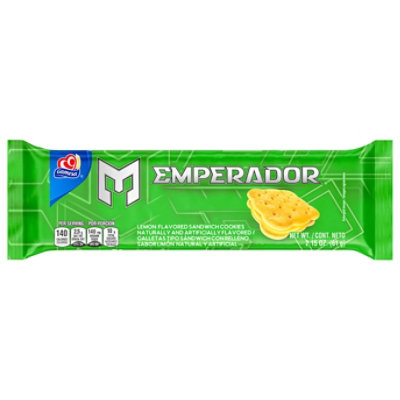 Gamesa Cookies Emperador Limon - 2.15 Oz