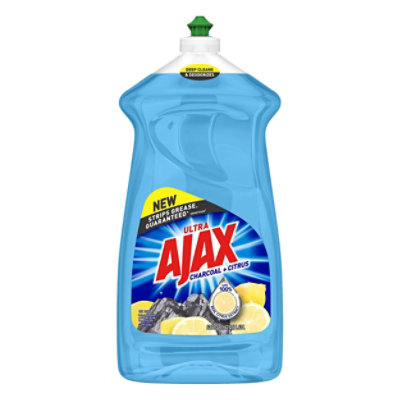 Ajax Dish Detergent Charcoal Citrus - 52 Fl. Oz.