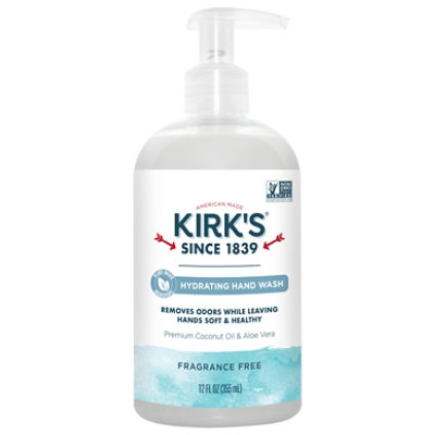 Kirks Hand Soap Fragrance Free - 12 Oz - Image 2