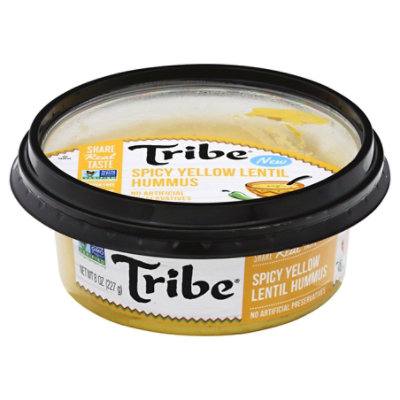 Tribe Spicy Yellow Lentil Hummus - 8 Oz. - Image 3