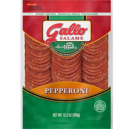 Gallo Dry Sausage Pepperoni - 15.2 Oz. - Image 1