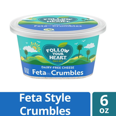 Follow Your Heart Dairy-Free Feta Crumbles - 6 Oz - Image 1