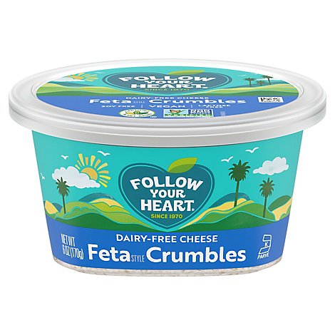 Follow Your Heart Dairy-Free Feta Crumbles - 6 Oz