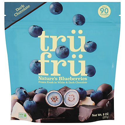 Tru Fru Blueberries In White & Dark Chocolate - 8 Oz - Image 2