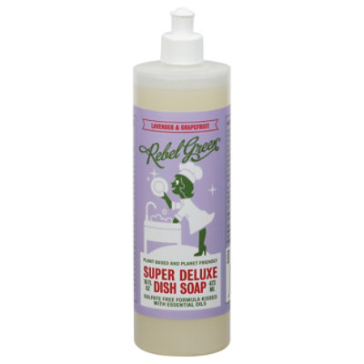 Rebel Green Dish Soap Lvndr Grpfrt - 16 Fl. Oz. - Image 2