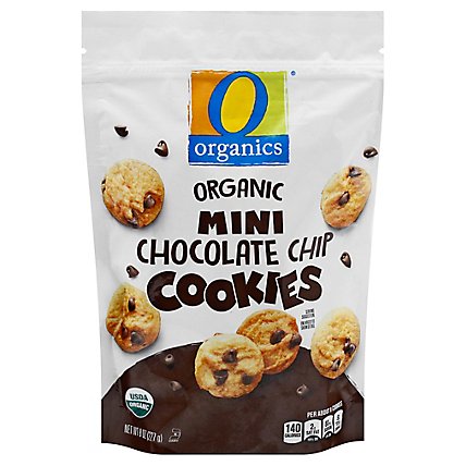O Organics Cookies Chocolate Chip Mini - 8 Oz - Image 1