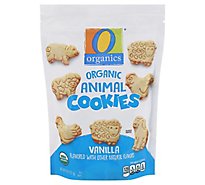 O Organics Cookies Animal Vanilla - 8 Oz