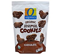 O Organics Cookies Animal Chocolate - 8 Oz