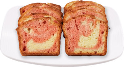 Signature SELECT Sliced Strawberry Loaf Cake - Each - Image 1