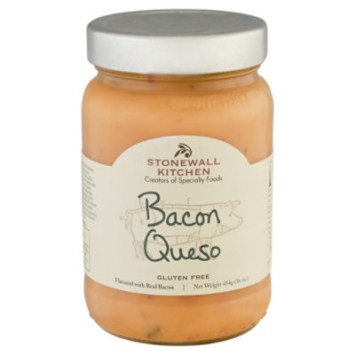 Stonewall Kitchen Queso Bacon - 16 Oz